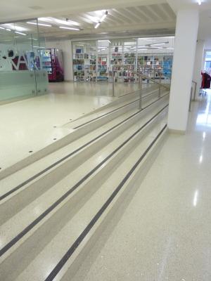 Terrazzo Stair and Ramp