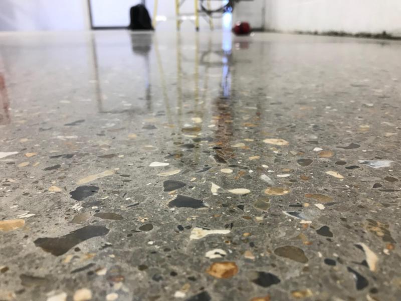 Polished concrete