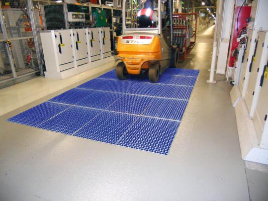 Polyurethane Screed - Seed processing plant
